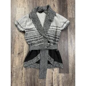 BCBGMAXAZRIA Women's Knit Wrap Sweater